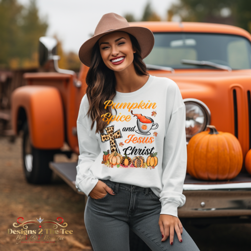 Pumpkin & Spice & Jesus Sweatshirt