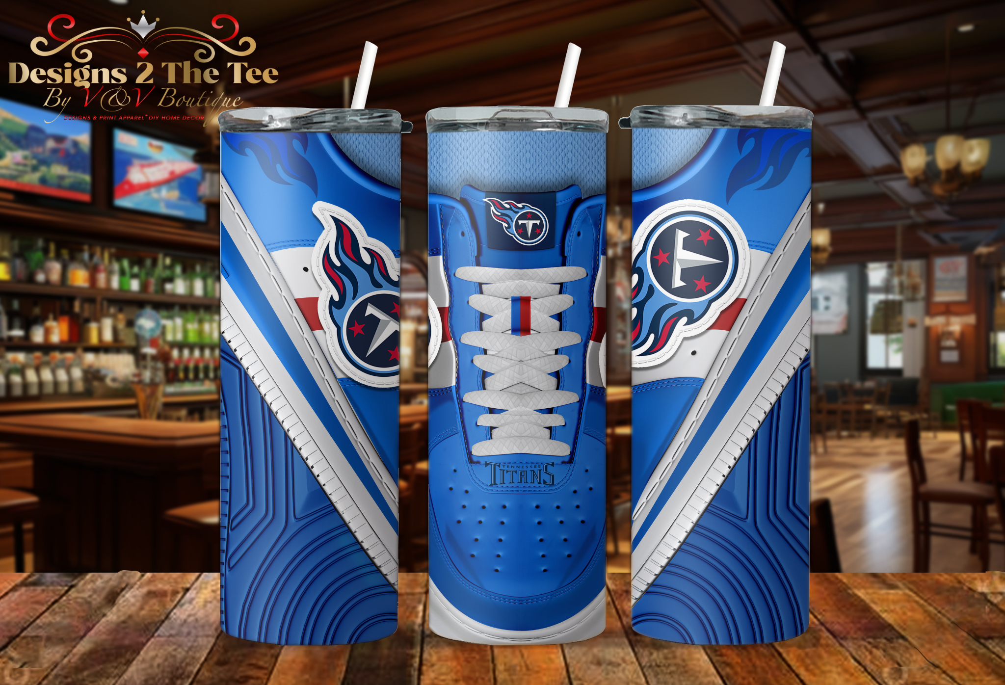 Tennessee Titans Football Tumbler